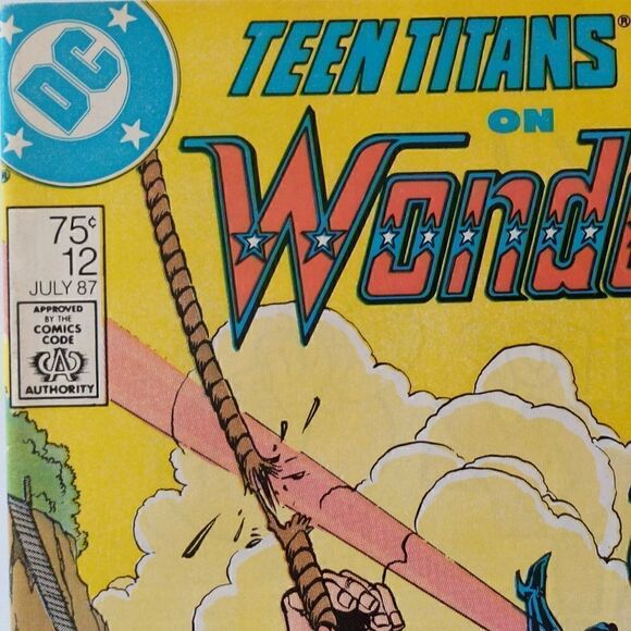 DC Comics 1987 Teen Titans Spotlight Wonder Girl July Secret of the Lost Temple. - Picture 10 of 12